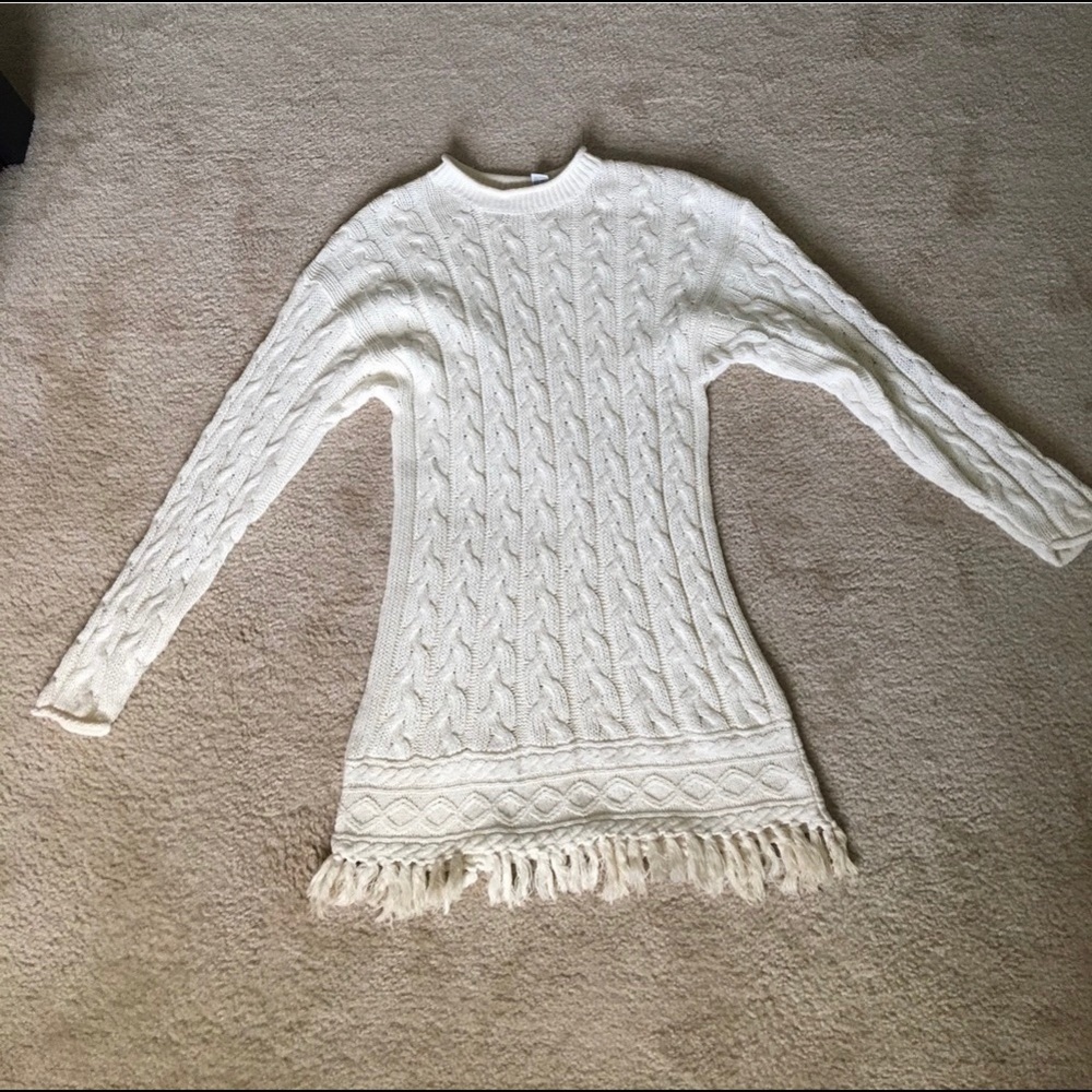 YOHJI YAMAMOTO Women's Long Knit Sweater Dress